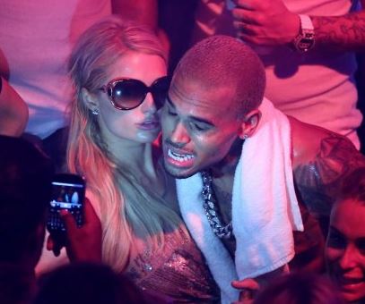 Chris Brown and Paris Hilton dated