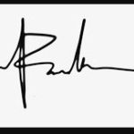 Chris Brown Signature