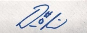 Damian Lillard signature