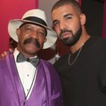 Drake with his father Dennis Graham