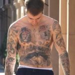 Justin Bieber body tattoo