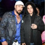 Justin Bieber with his father Jeremy Jack Bieber