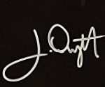 Letitia Wright signature
