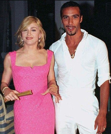 Madonna and Carlos Leon together
