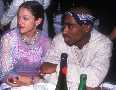 Madonna and Tupac Shakur dated