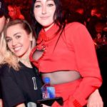 Miley Cyrus with her sister Noah Cyrus