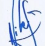 Nikolaj Coster-Waldau signature