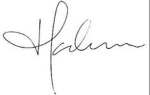 Signature of Madonna