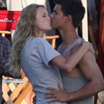 Taylor Swift and Taylor Lautner kissing moments