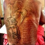kevin Durant backside tattoos