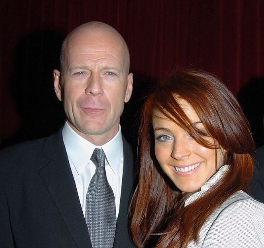 Bruce Willis and Lindsay Lohan dated