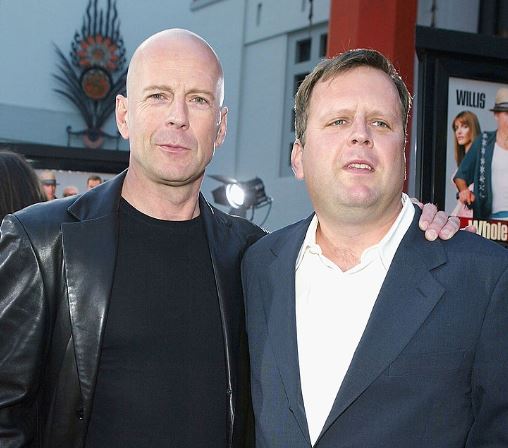 Bruce Willis with his brother David Willis