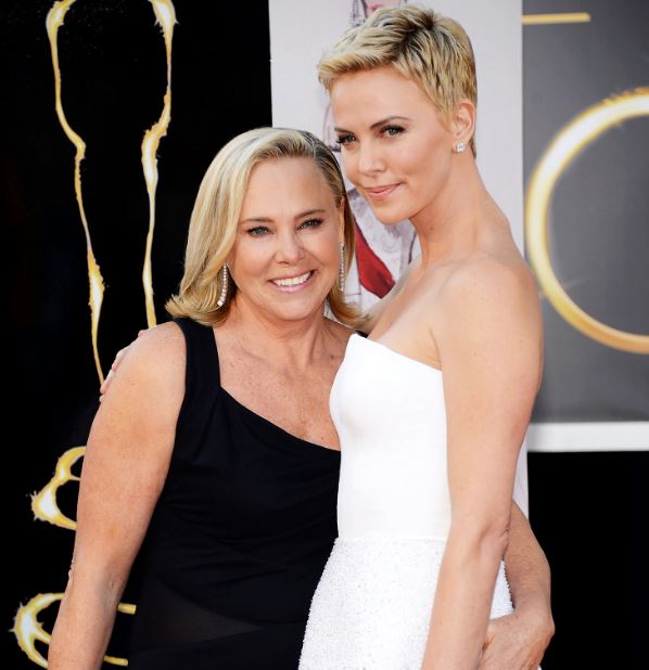 Charlize Theron with her mother Gerda Maritz