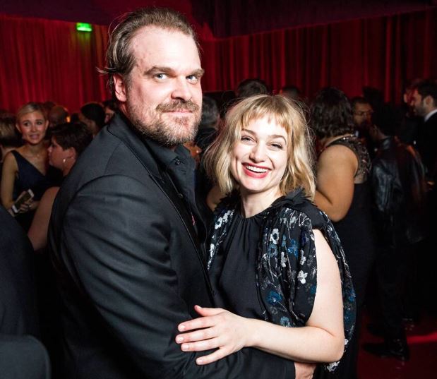 David Harbour and Alison Sudol dated