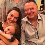 Gal Gadot with her father Michael Gadot