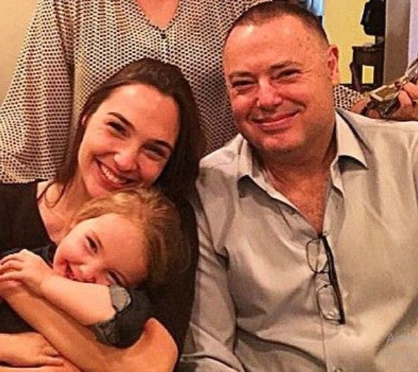 Gal Gadot with her father Michael Gadot