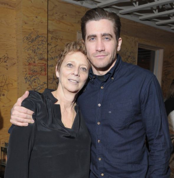 Jake Gyllenhaal with his mother Naomi Foner