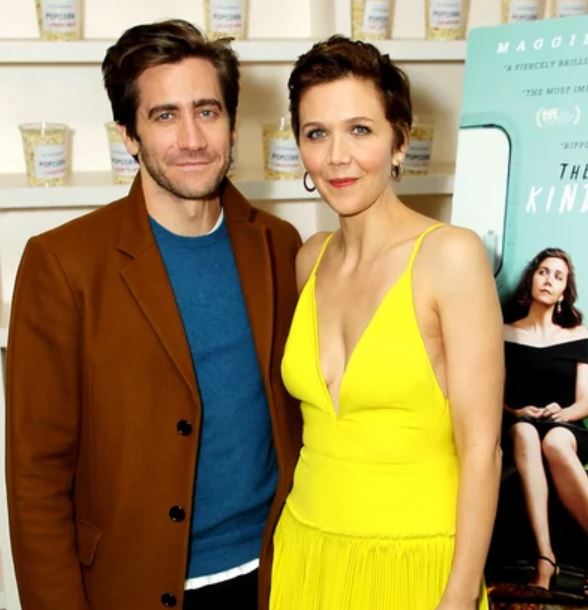 Jake Gyllenhaal with his sister Maggie Gyllenhaal