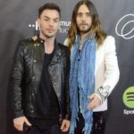 Jared Leto with his brother Shannon Leto