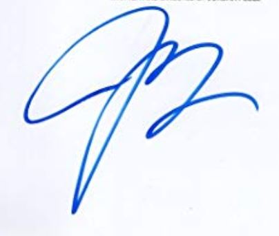 Jordan Peele signature