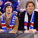Liam Neeson with his son Daniel Neeson