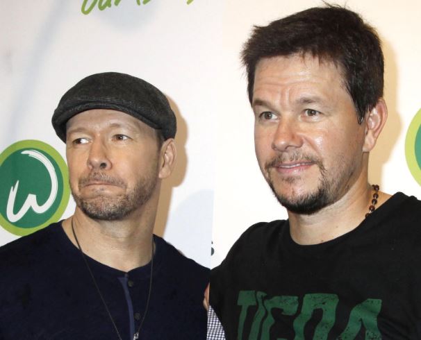 Mark Wahlberg with his brother Donald Donnie Wahlberg