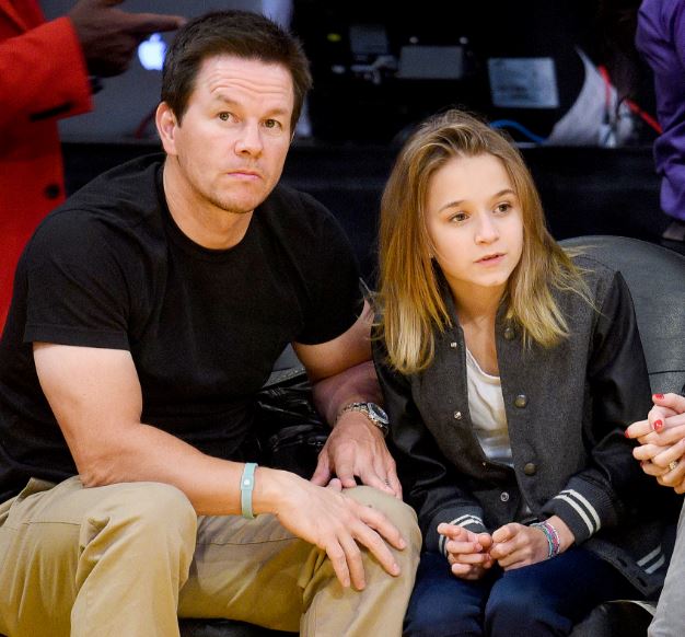 Mark Wahlberg with his daughter Ella Rae Wahlberg