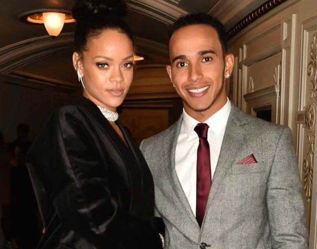 Rihanna and Lewis Hamilton dated