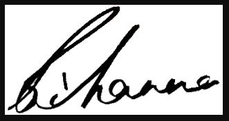 Rihanna signature