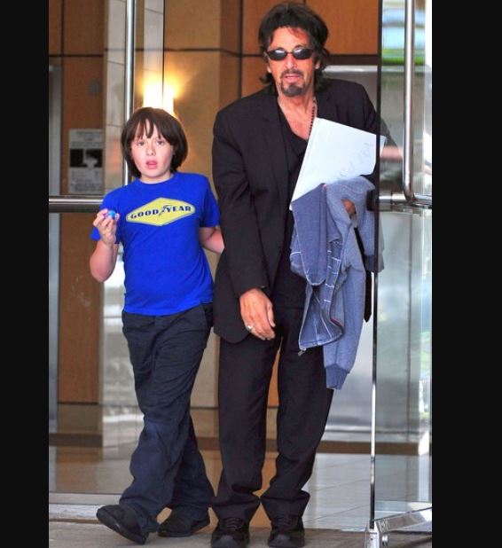 Al Pacino with his son Anton James Pacino