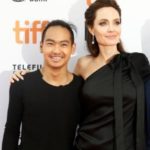 Angelina Jolie with adopted son Maddox Chivan