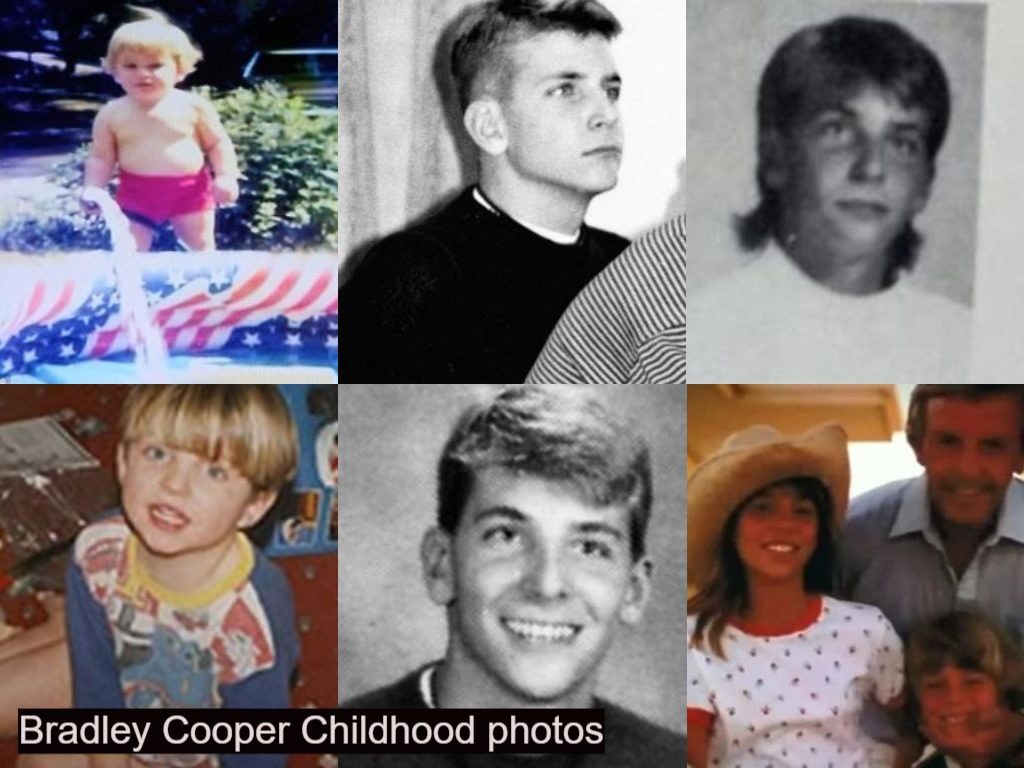 Bradley Cooper Childhood photos collection