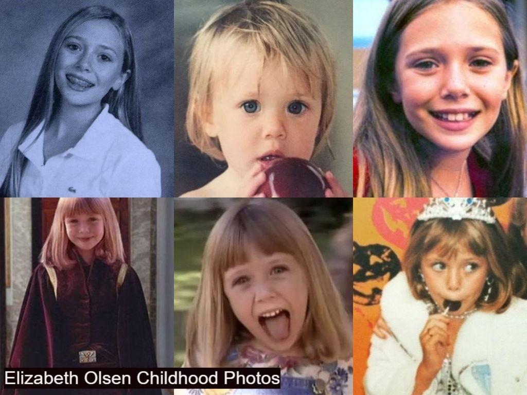 Elizabeth Olsen Childhood photos collection