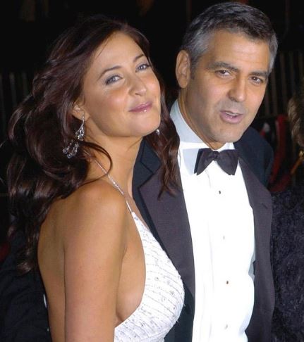 George Clooney and Lisa Snowdon dated