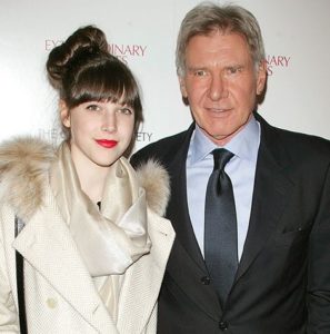 Harrison Ford with daughter Georgia Ford 