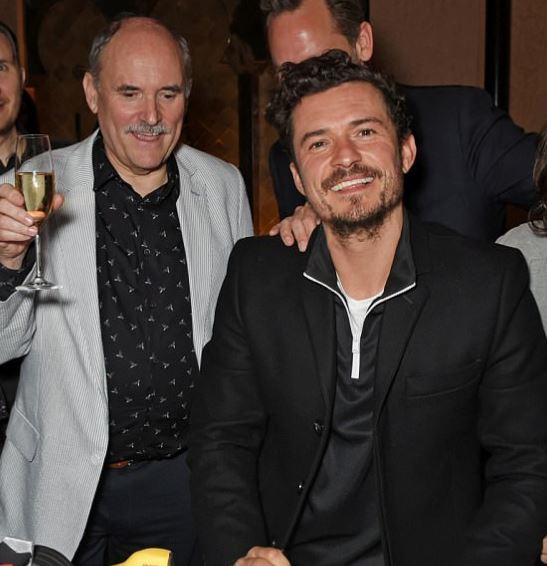 Orlando Bloom with his father Colin Stone