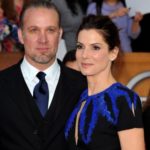 Sandra Bullock with ex husband Jesse James image
