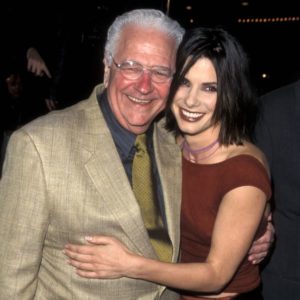 Sandra Bullock with father John W. Bullock