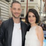 Tom Hardy with his wife Charlotte Riley