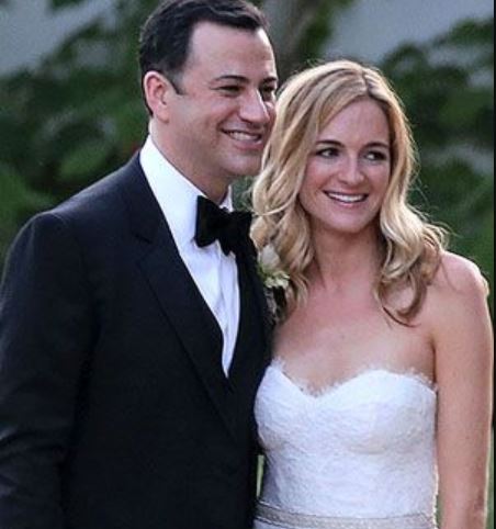 Jimmy Kimmel and Molly McNearney wedding image