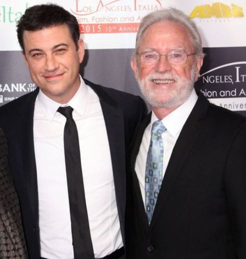 Jimmy Kimmel with father James John Kimmel