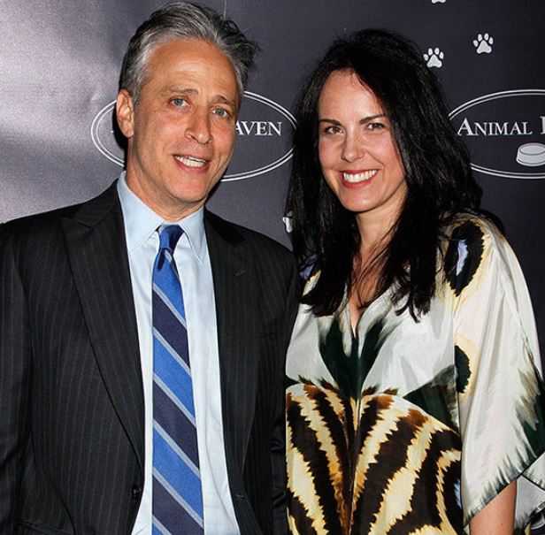 Jon Stewart with wife Tracey McShane