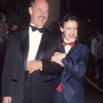 Julitte Lewis with father Geoffrey Bond Lewis