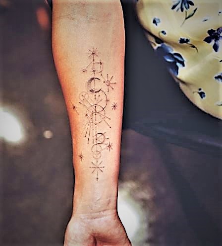 Olivia Wilde wrist tattoo