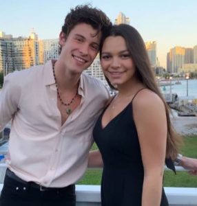 Shawn Mendes with sister Aaliyah Mendes image