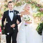 Skylar Astin and Anna Camp wedding photo