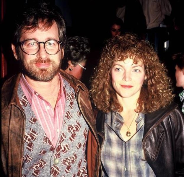 Steven Spielberg with former wife Amy Irving image