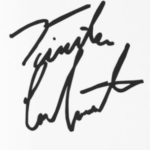 Timothee Chalamet signature