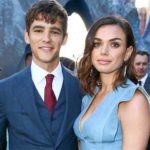 Brenton Thwaites with wife Chloe Pacey