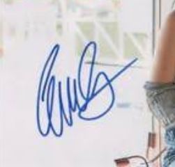 Camila Mendes signature